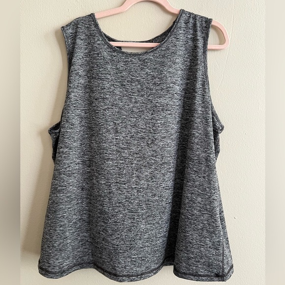 Ideology Tops - ID Ideology Womens Keyhole Back Sleeveless Quick Dry Workout Tank Top Plus 3X